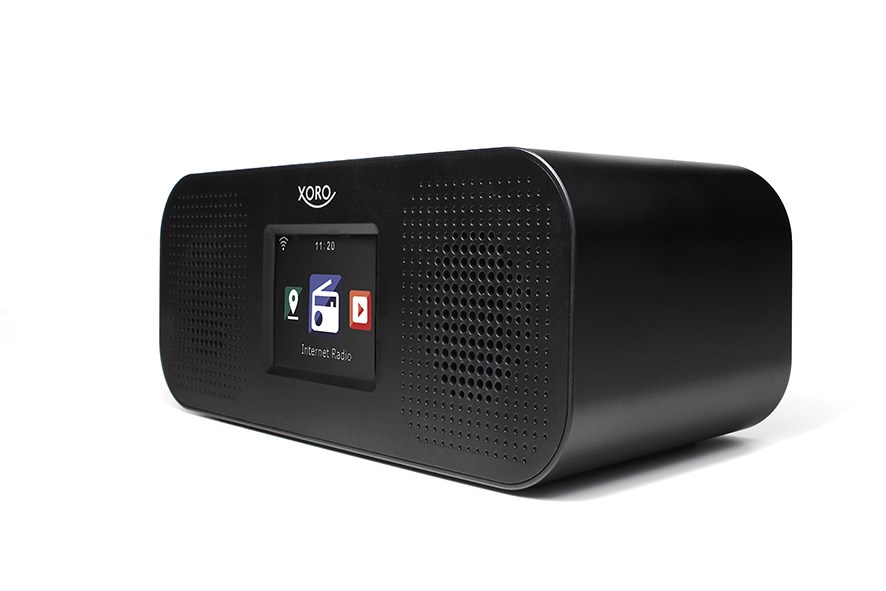 Digitalni radio XORO DAB 140 (Internet, DAB+, FM, Bluetooth) crna boja-1