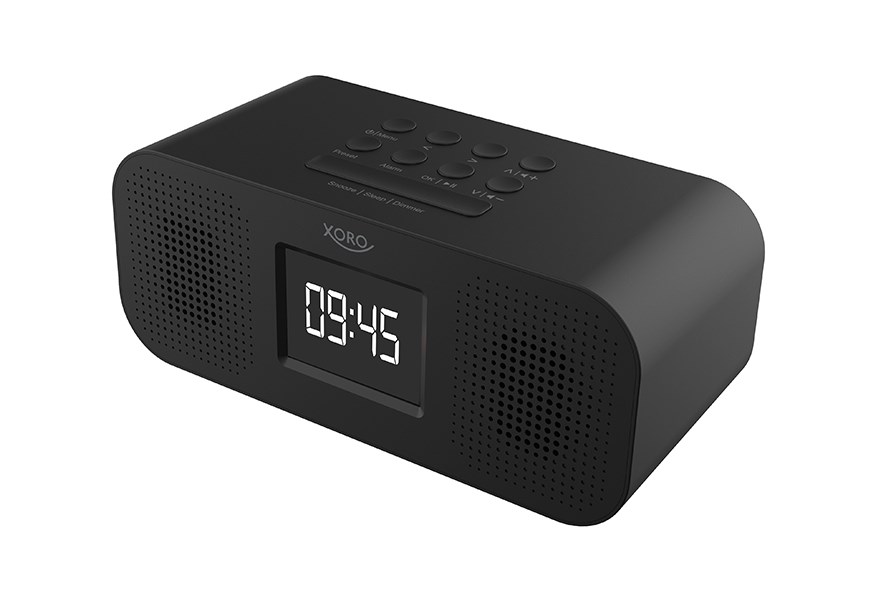 Digitalni radio XORO DAB 140 (Internet, DAB+, FM, Bluetooth) crna boja