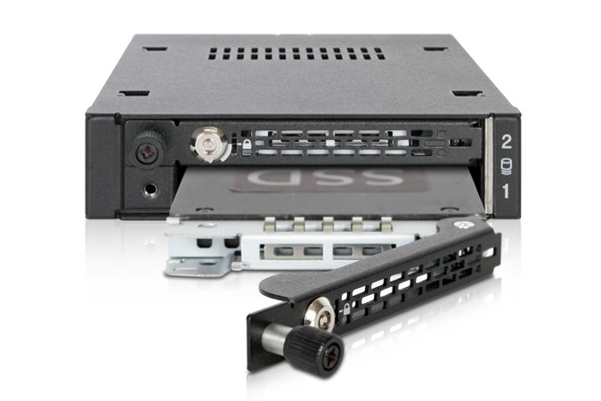 Icy Dock MB492TKL-B drive bay panel 2.5" Carrier panel Black, Silver-3
