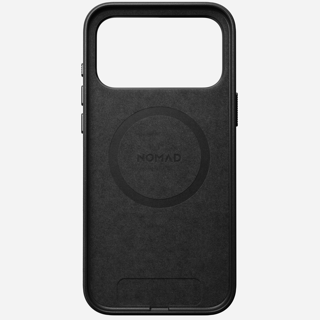 Maska NOMAD Traditional Leather Case za iPhone 15 Pro Max, crna boja-5
