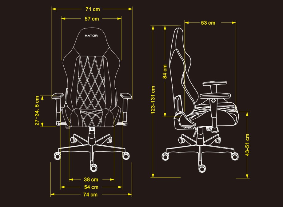 Držač kabela za miš HATOR Darkside 3M Fabric, crna boja-20