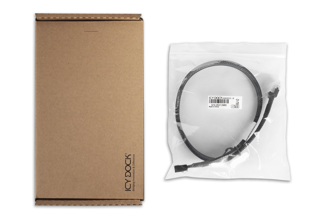 Adapter kabel ICY DOCK MB402L-B (Slimline ODD na 2.5" SATA)-3