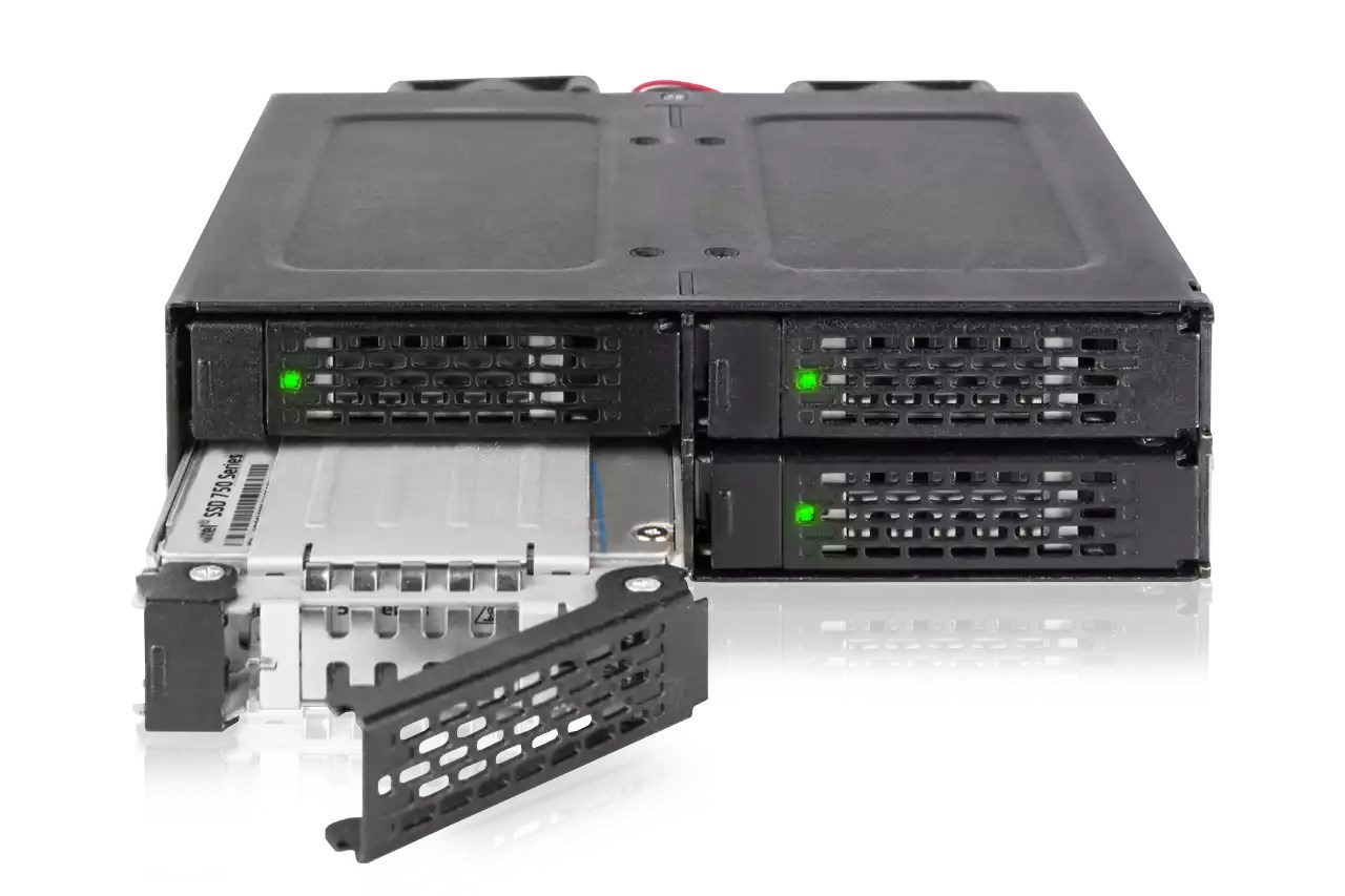 Icy Dock ToughArmor MB699VP-B V3 SSD enclosure Black 2.5"-3