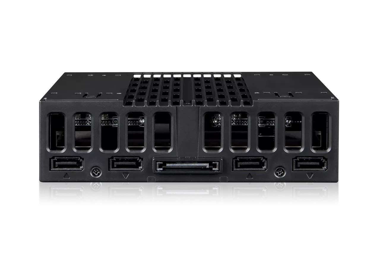 Icy Dock MB024SP-B storage drive enclosure HDD/SSD enclosure Black 2.5"-1