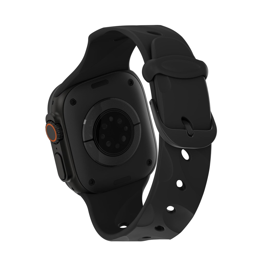 Remen DECODED Ares Splice Band silikonski za Apple Watch (42/44/45/49mm) crna boja-2