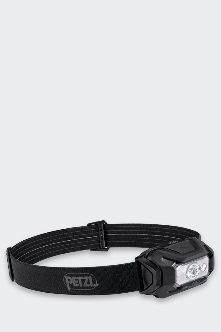 Naglavna svjetiljka PETZL ARIA 1 RGB (350 lumena), crna boja