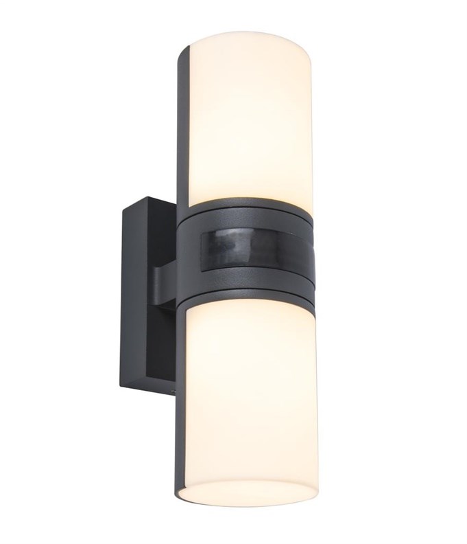 Vanjska zidna LED svjetiljka LUTEC CYRA 11W 850lm 3000K (antracit siva boja)-5