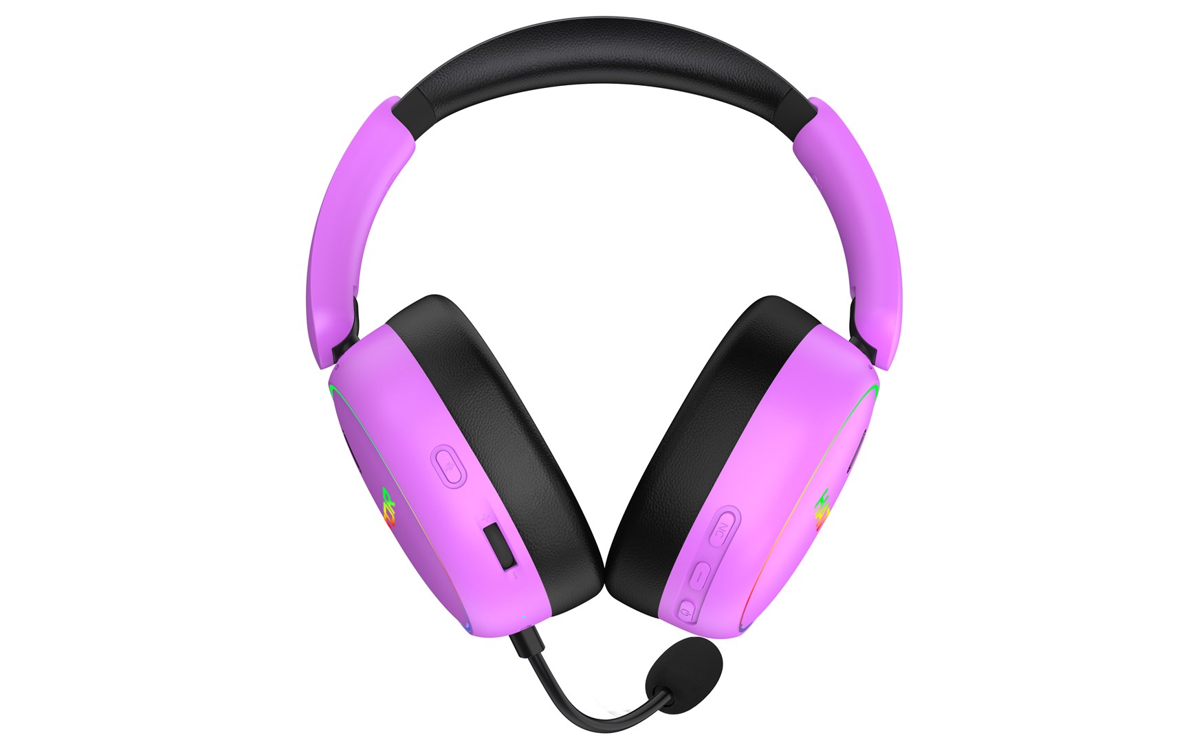 HATOR Phoenix 2 Wireless Headset Wired & Wireless Head-band Gaming USB Type-C / USB Type-A Bluetooth Violet-5
