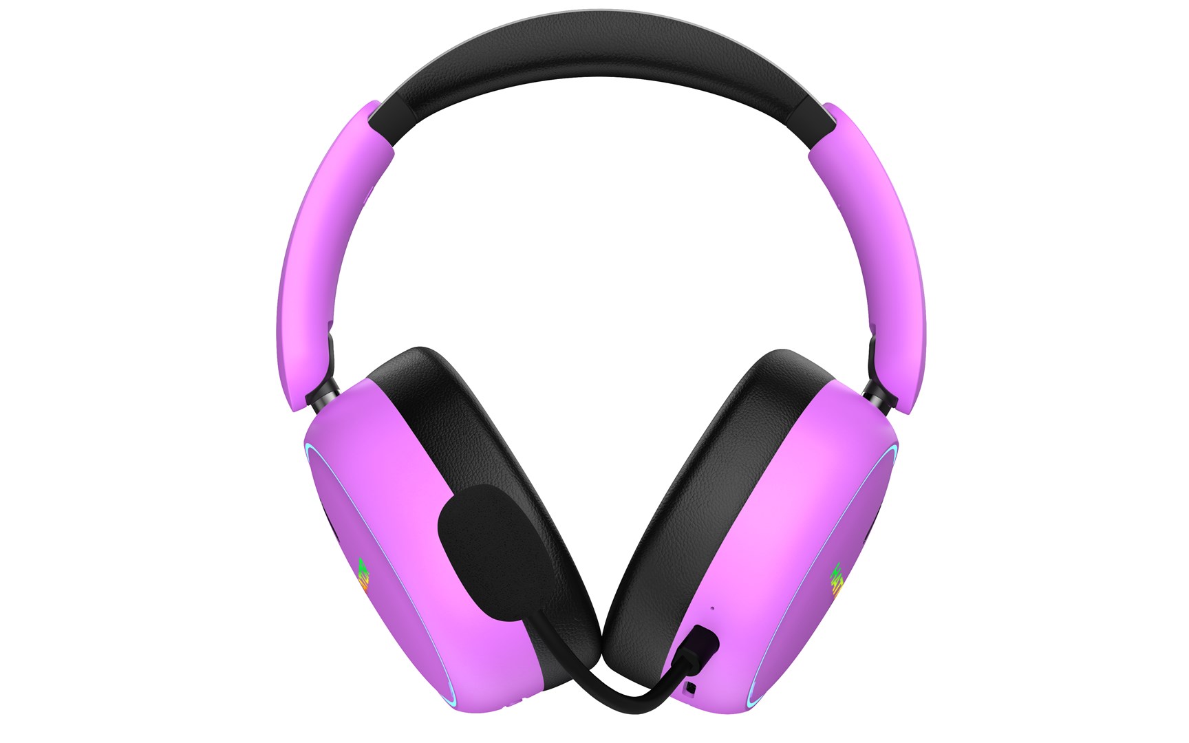 HATOR Phoenix 2 Wireless Headset Wired & Wireless Head-band Gaming USB Type-C / USB Type-A Bluetooth Violet-7