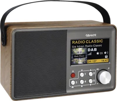 Prijenosni digitalni radio ALBRECHT DR 862 Senior (DAB+/FM, Bluetooth)-1