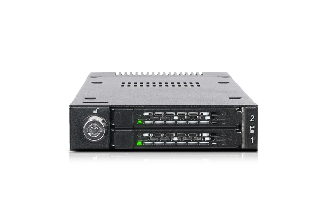 ICY DOCK ToughArmor MB834M2K-B mobilni rack za 4x M.2 NVMe SSD (5.25")-0