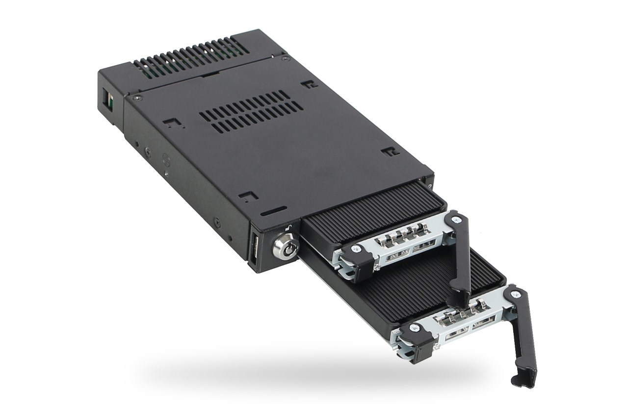ICY DOCK ToughArmor MB834M2K-B mobilni rack za 4x M.2 NVMe SSD (5.25")-4