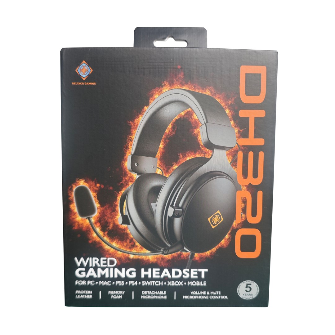 Gaming slušalice DELTACO GAMING GAM-190 crna boja-7