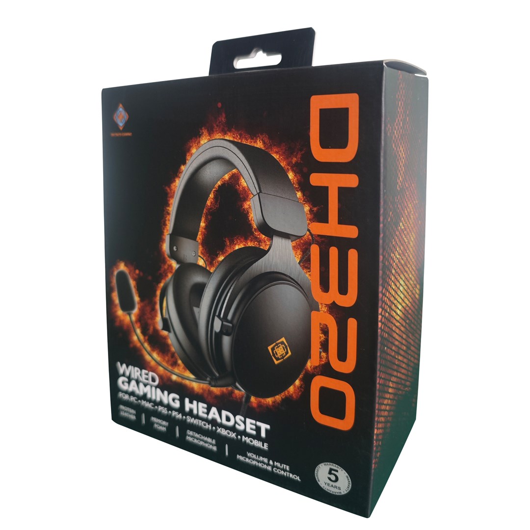 Gaming slušalice DELTACO GAMING GAM-190 crna boja-8
