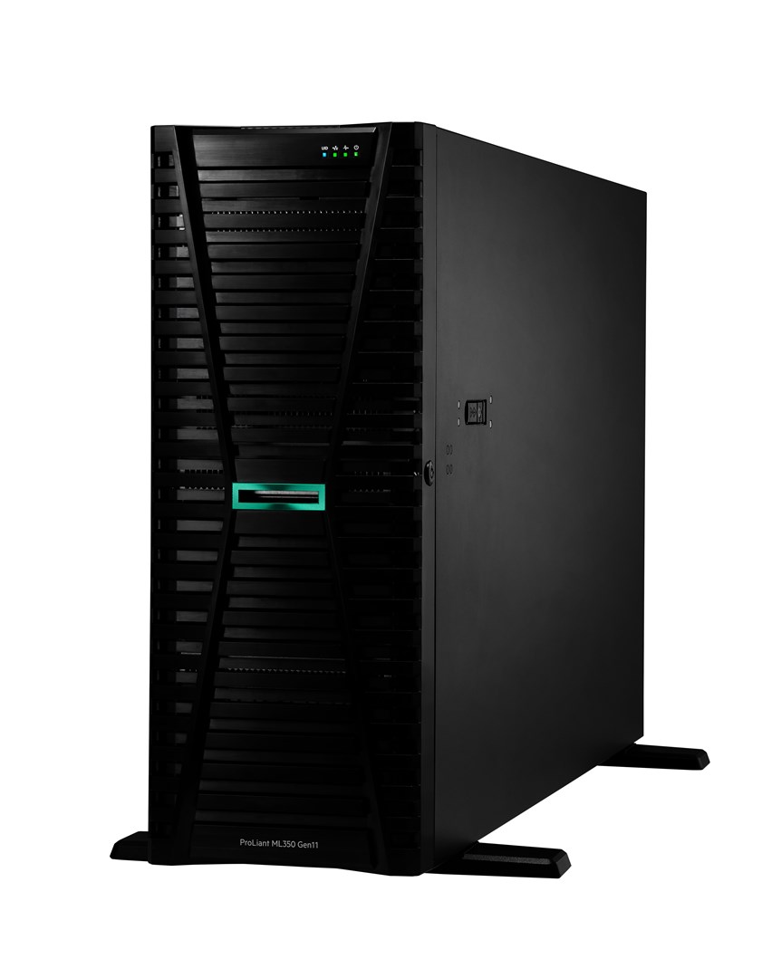 HPE ProLiant ML350 Gen11 4510 12-core 64GB-R MR408i-o 8SFF 2x960GB SSD 2x1000W RPS EU Server-1