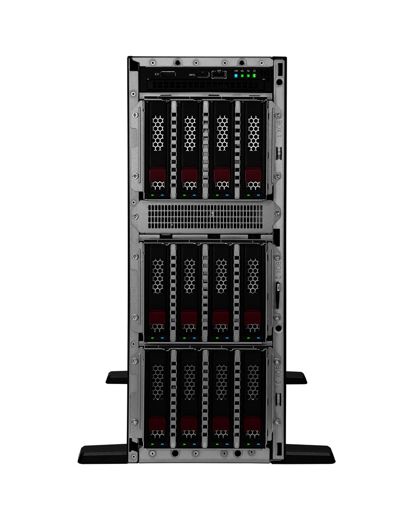 HPE ProLiant ML350 Gen11 4510 12-core 64GB-R MR408i-o 8SFF 2x960GB SSD 2x1000W RPS EU Server-4