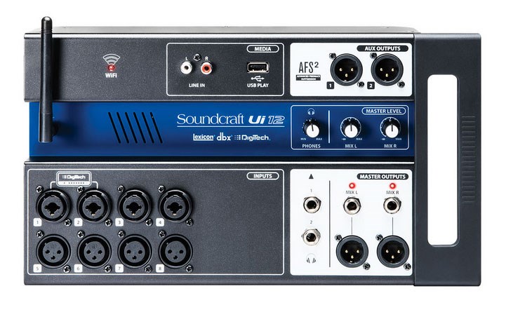 Digitalni mixer SOUNDCRAFT Ui12-3