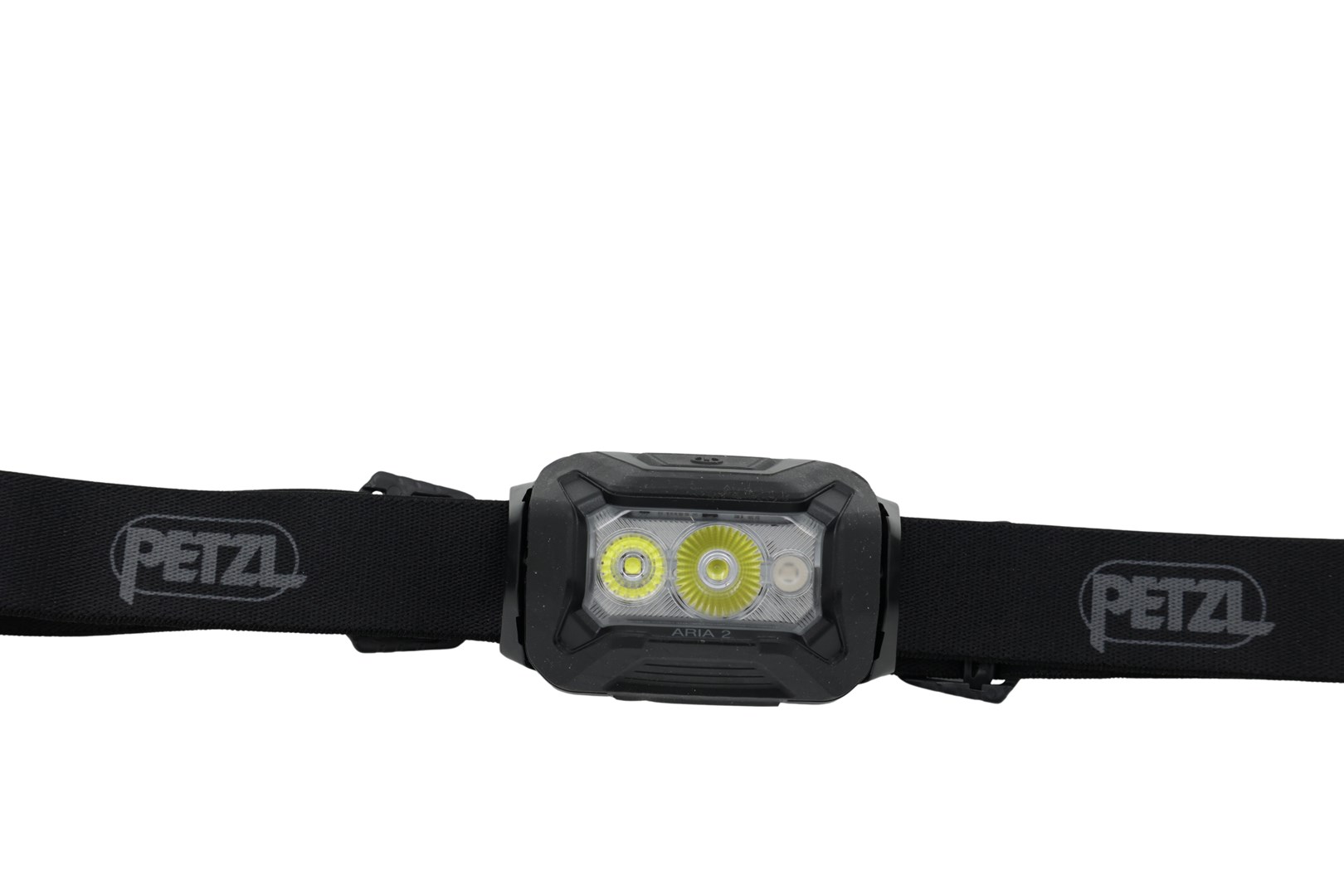 Naglavna svjetiljka PETZL ARIA 2 RGB (450 lumena, crna boja) - E070BB00-0