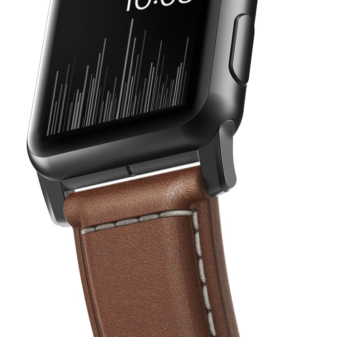Remen NOMAD Traditional Strap za Apple Watch (42/44/45/49mm) smeđa koža-4