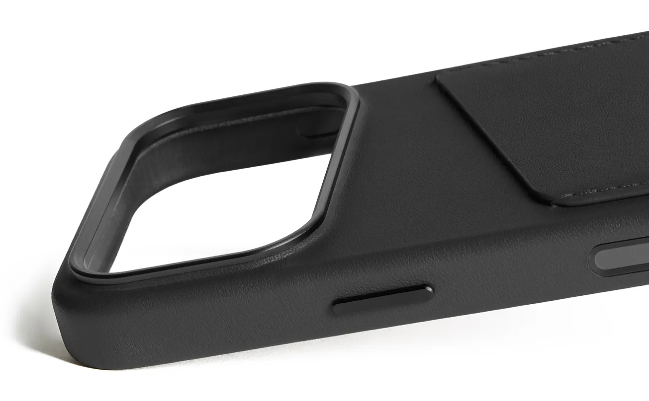 MUJJO Wallet Leather Case MagSafe kožna torbica za iPhone 17 Pro (crna boja)-5