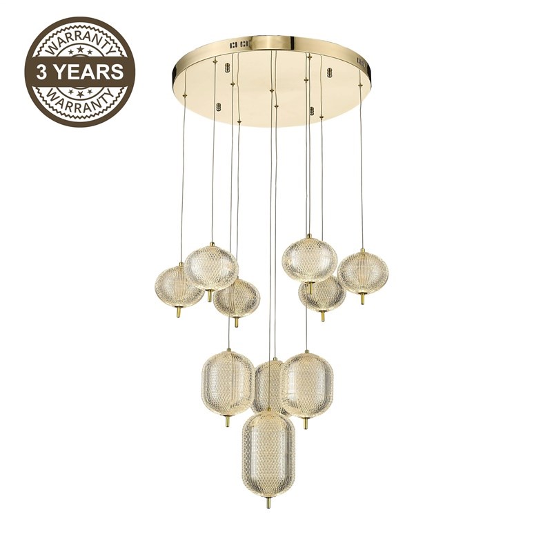 Pendant Luminaire LED A2360-10 Gold-0