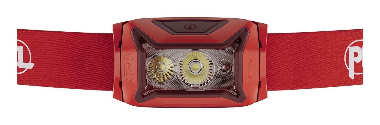 Naglavna svjetiljka PETZL ACTIK (450 lumena), žuta boja-1