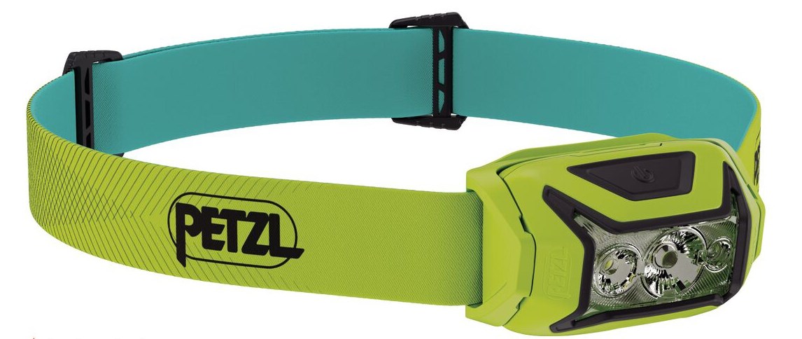 Naglavna svjetiljka PETZL ACTIK (450 lumena), žuta boja