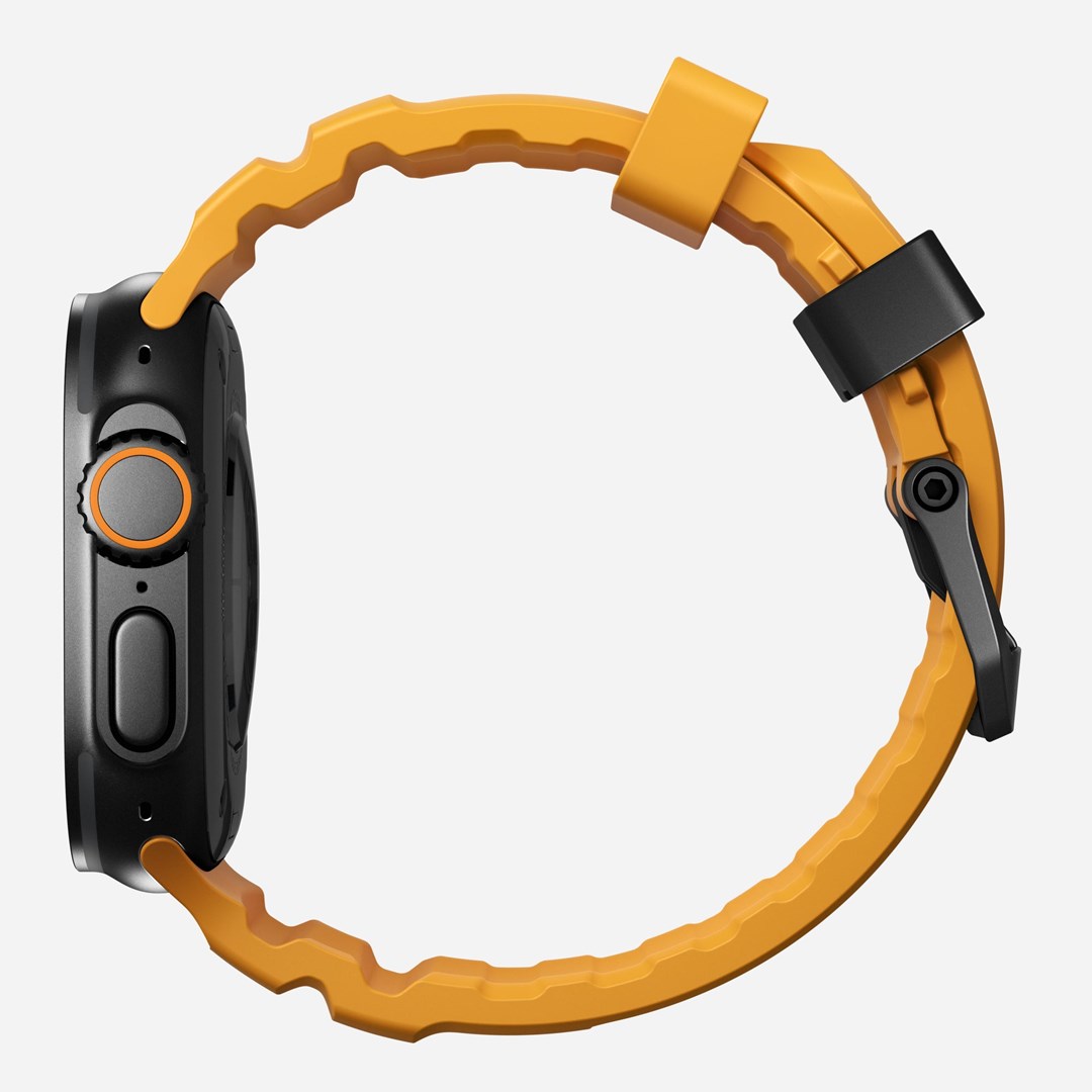 Nomad Rocky Point Band Black Leather, Titanium-7