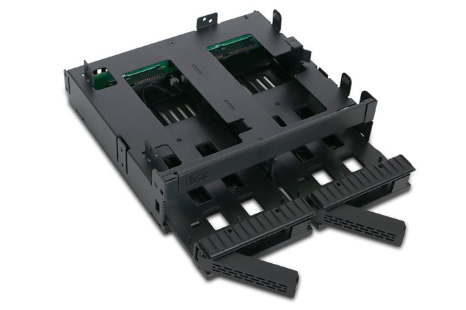 Icy Dock MB732SPO-B drive bay panel Black-4