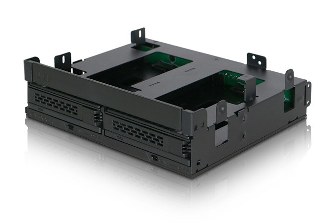 Icy Dock MB732SPO-B drive bay panel Black-2