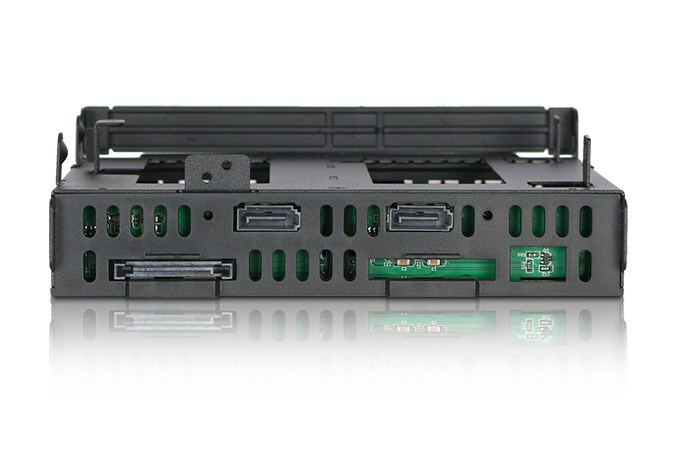 Icy Dock MB732SPO-B drive bay panel Black-1
