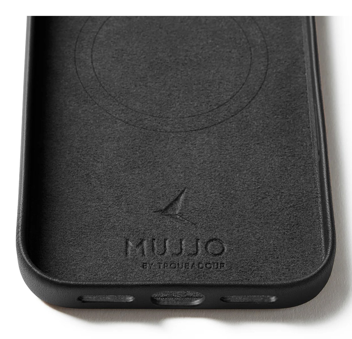 Futrola MUJJO Wallet Leather Case za iPhone 17 Pro Max (MagSafe, crna boja)-3