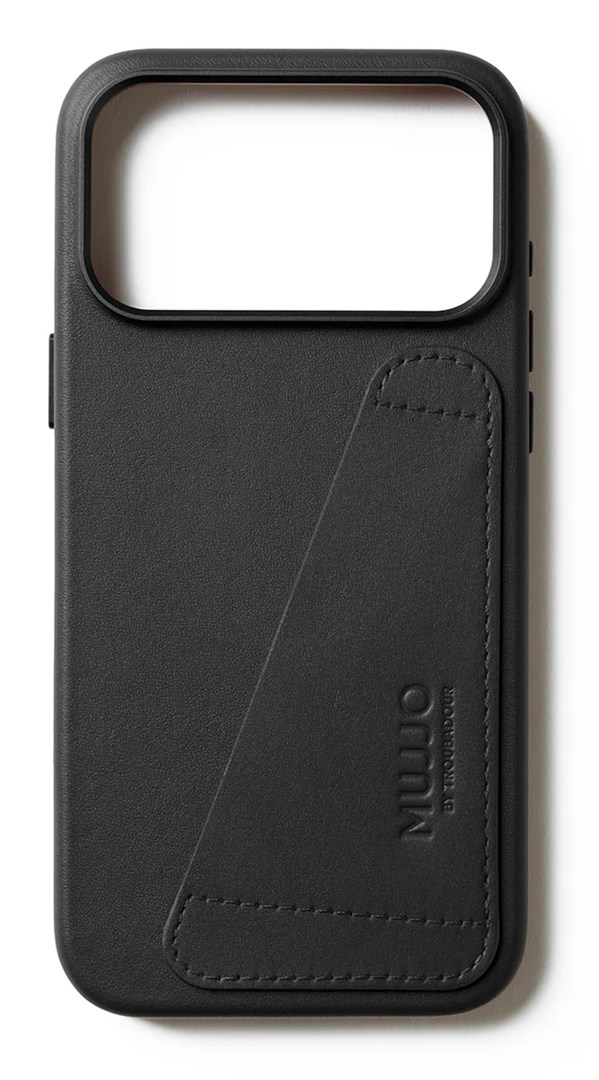 Futrola MUJJO Wallet Leather Case za iPhone 17 Pro Max (MagSafe, crna boja)-4