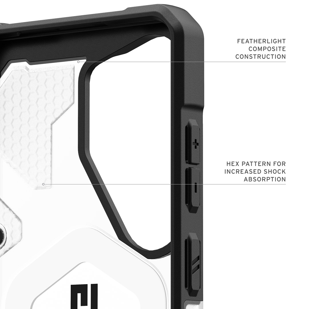 Zaštitna maska UAG Pathfinder za Samsung Galaxy S22 Ultra, srebrna boja-4