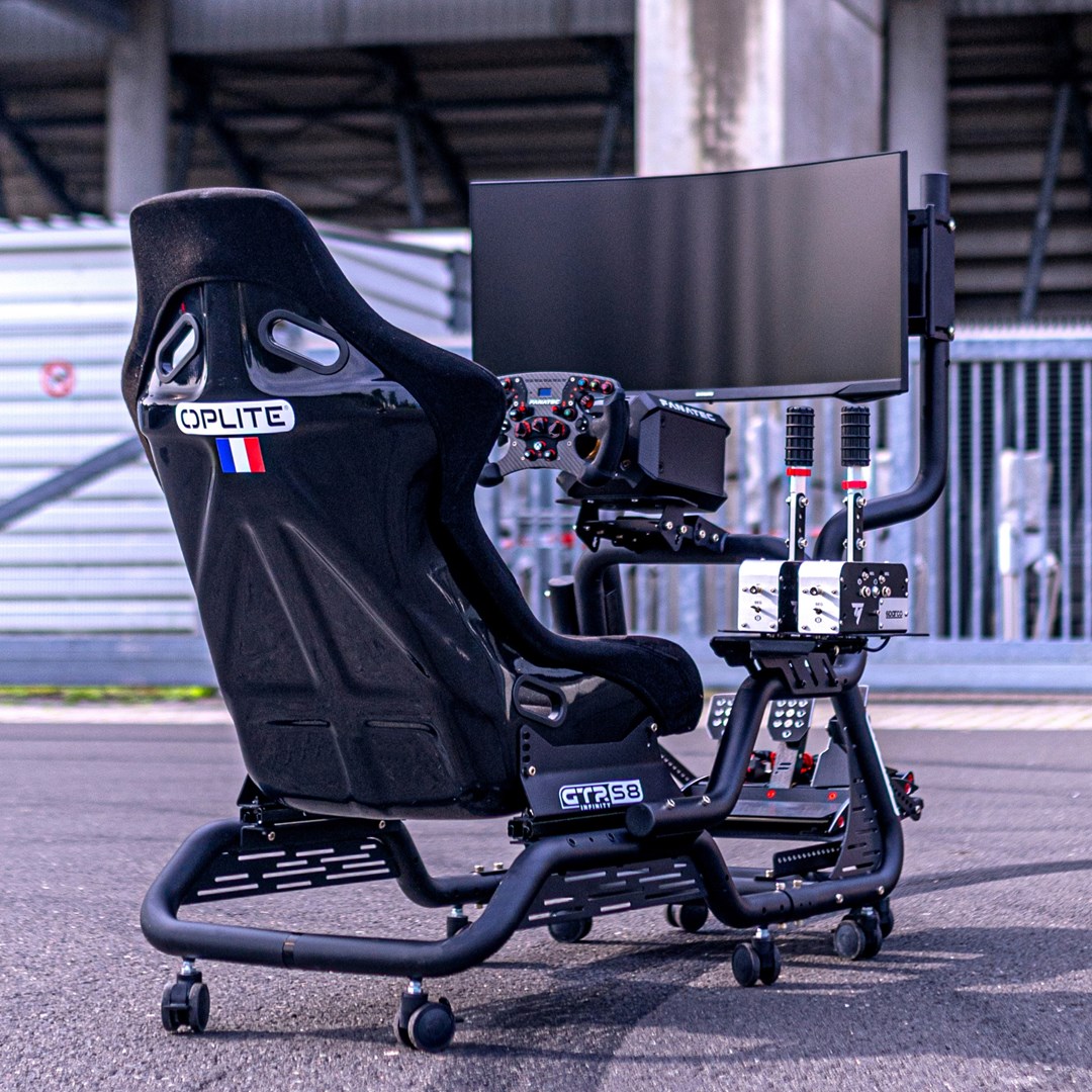 Sjedalo za igranje OPLITE Cockpit GTR S8 Infinity-4