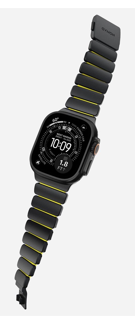 Remen NOMAD Titanium Band za Apple Watch Ultra / 49/45/44mm (crni titanij)-1