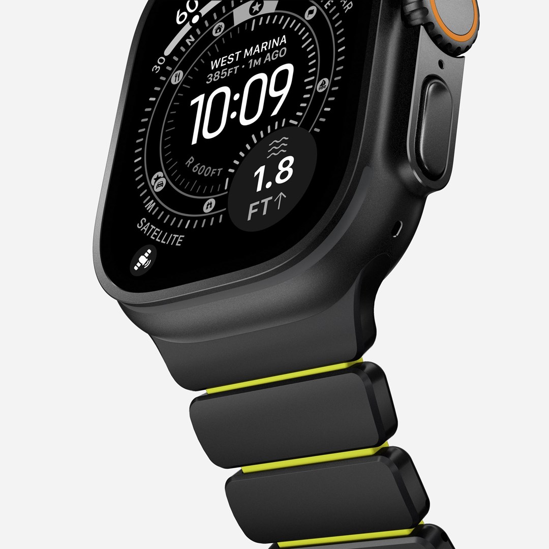 Remen NOMAD Titanium Band za Apple Watch Ultra / 49/45/44mm (crni titanij)-8