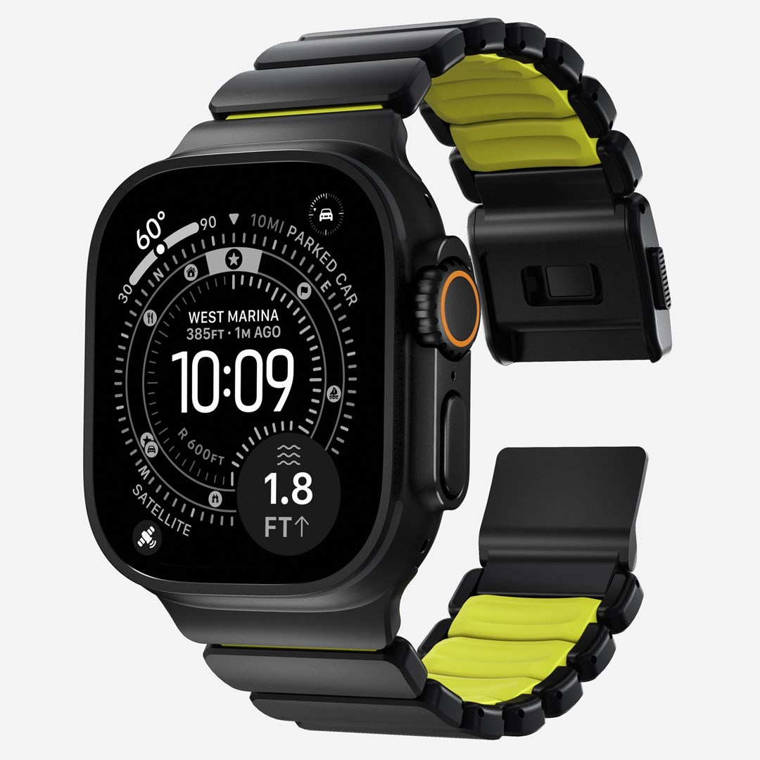Remen NOMAD Titanium Band za Apple Watch Ultra / 49/45/44mm (crni titanij)-4