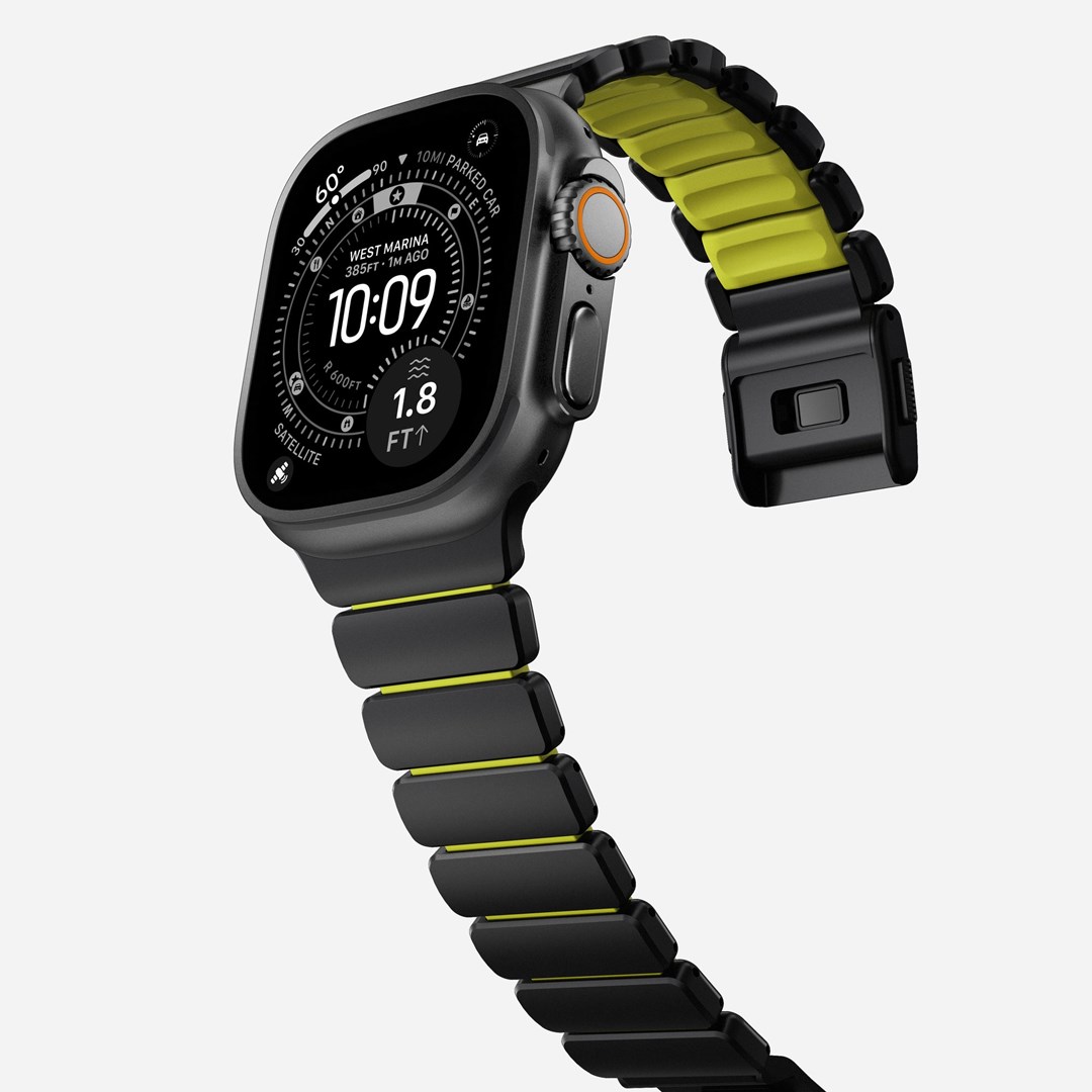 Remen NOMAD Titanium Band za Apple Watch Ultra / 49/45/44mm (crni titanij)-6