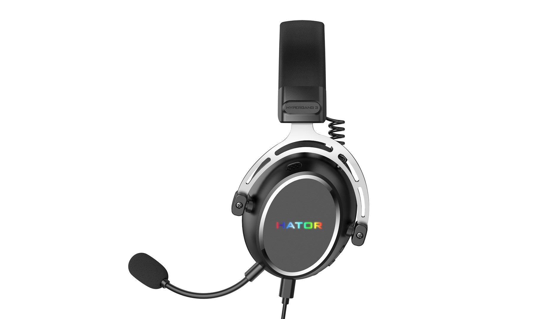 HATOR Hypergang 3 USB Headset Wired & Wireless Head-band Gaming USB Type-C / USB Type-A Bluetooth Black-0