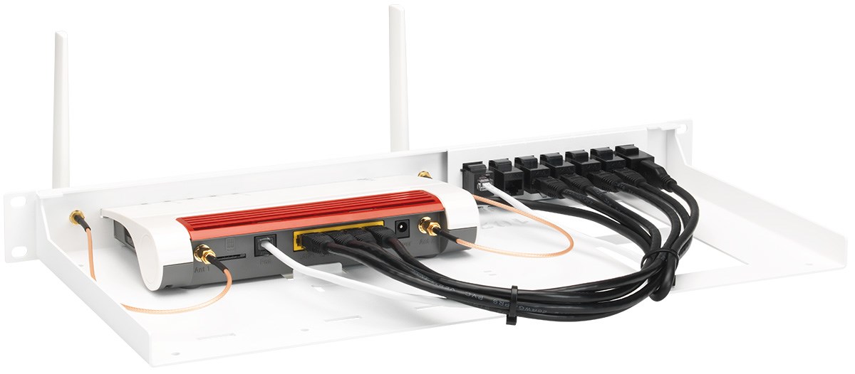 Nosač za rack RACKMOUNT.IT RM-FB-T2 za FortiGate 40F / FortiADC 60F-3