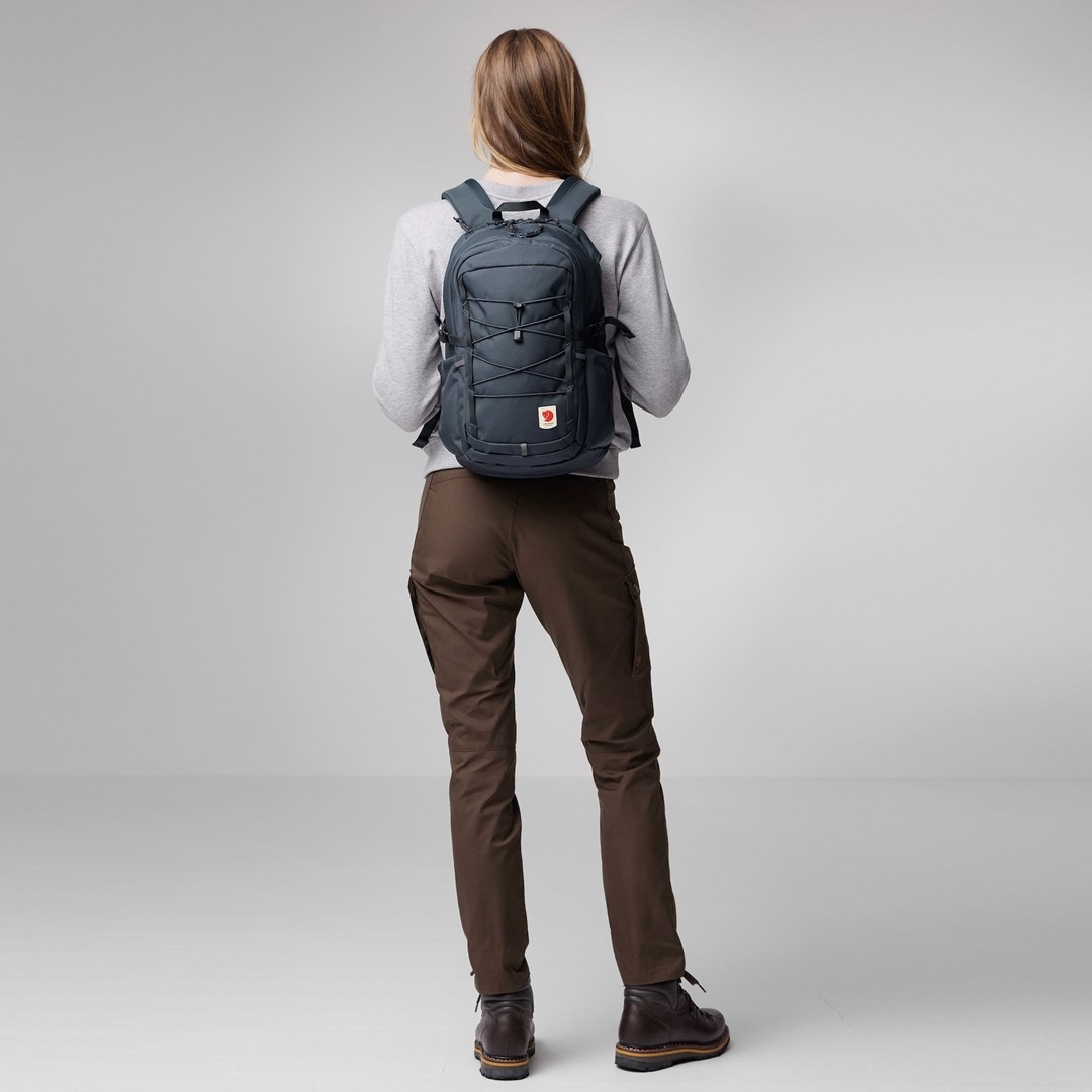 Ruksak FJALLRAVEN Skule 20, 20L, Navy boja-4