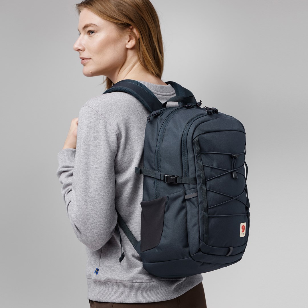 Ruksak FJALLRAVEN Skule 20, 20L, Navy boja-3