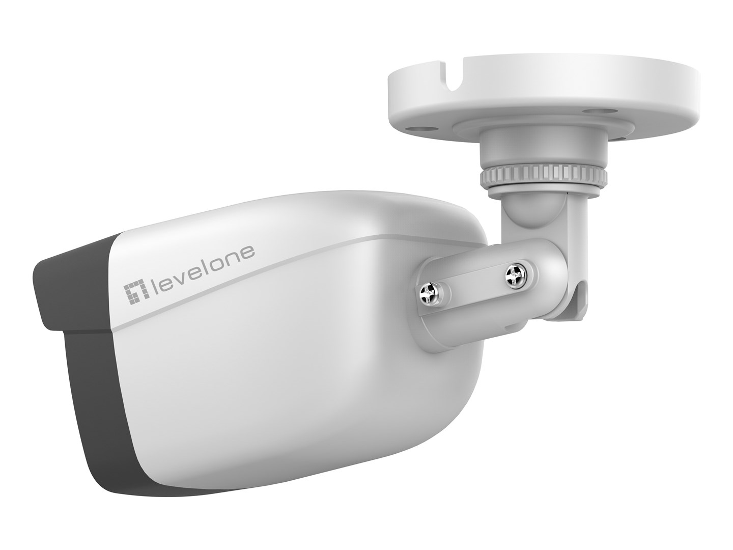 LevelOne GEMINI Fixed IP Network Camera, 2-Megapixel, H.265, 802.3af PoE, IR LEDs, Indoor/Outdoor-1