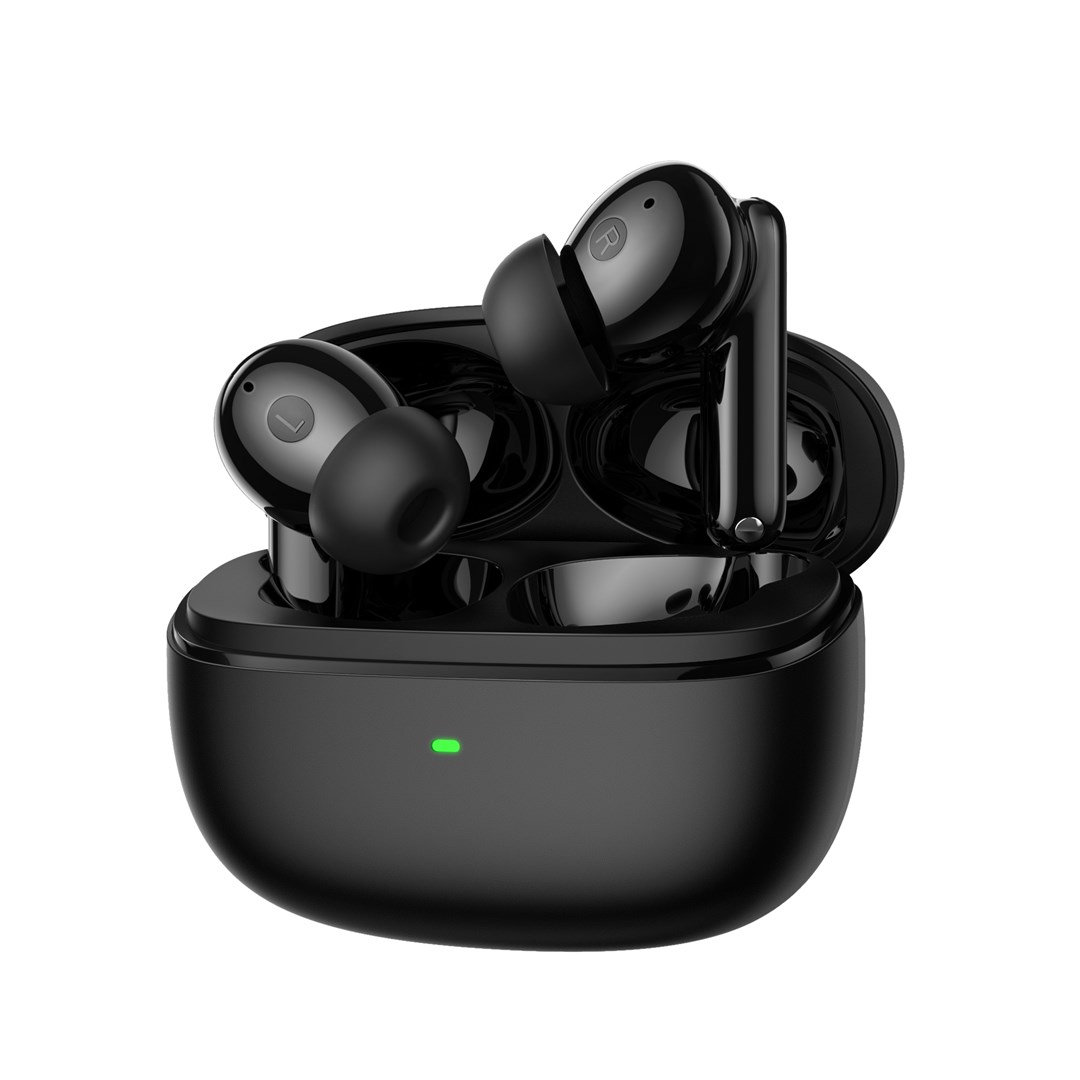 HATOR Hyperpunk Truepods Hybrid ANC Headset True Wireless Stereo (TWS) In-ear Calls/Music Bluetooth Black-1