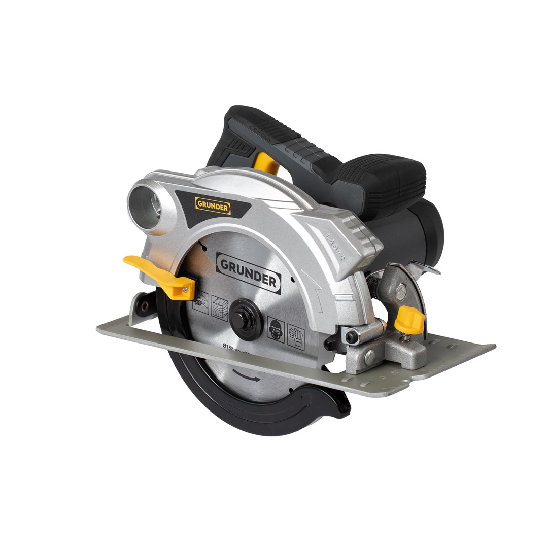Ručna kružna pila GRUNDER 1400W (185 mm)-0