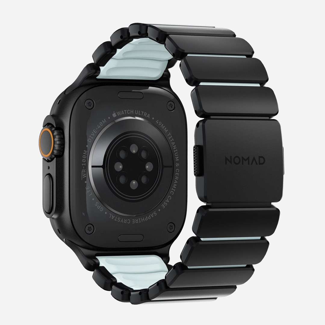 Remen za pametni sat NOMAD Titanium Band za Apple Watch (49/45/44/42mm), crna boja-10