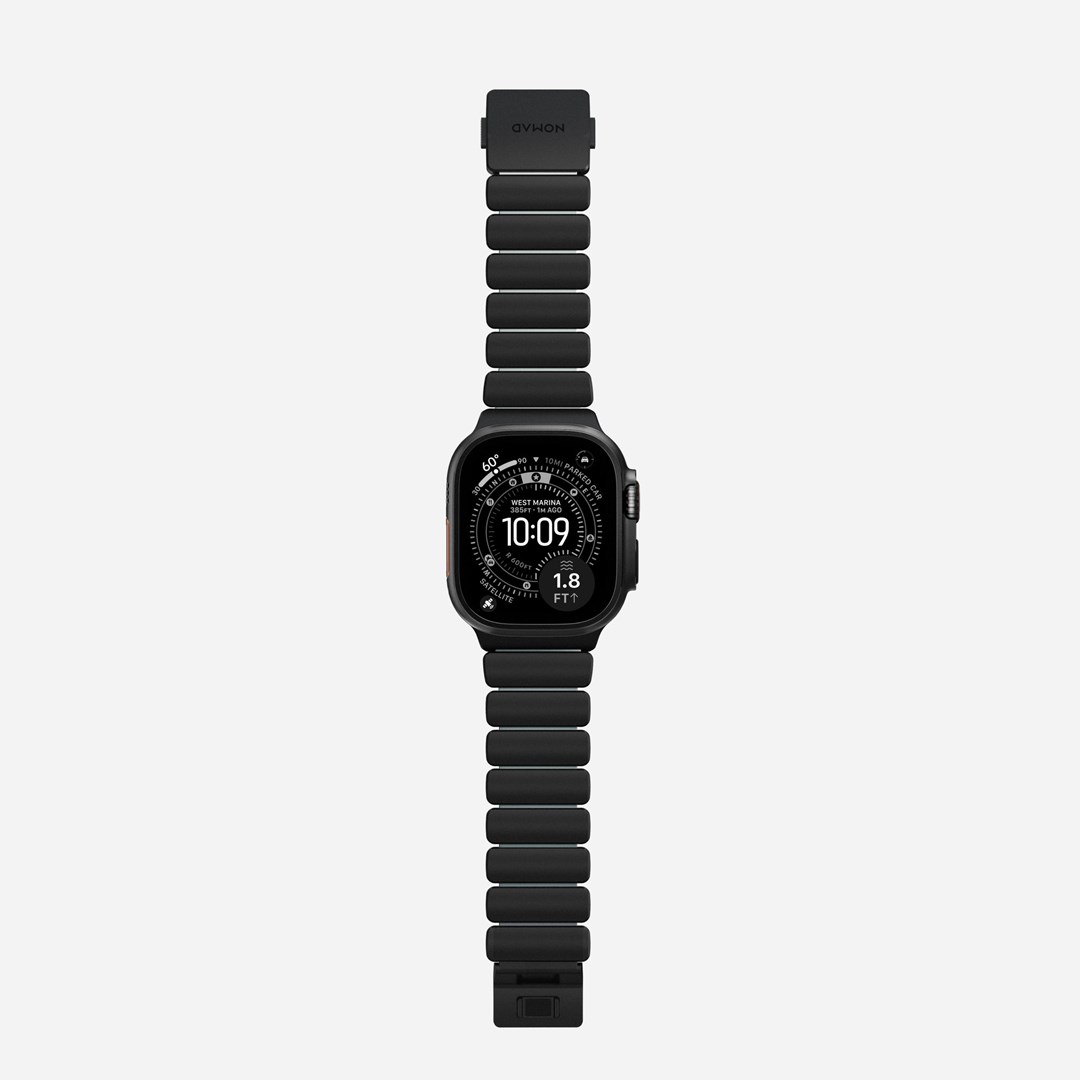 Remen za pametni sat NOMAD Titanium Band za Apple Watch (49/45/44/42mm), crna boja-8