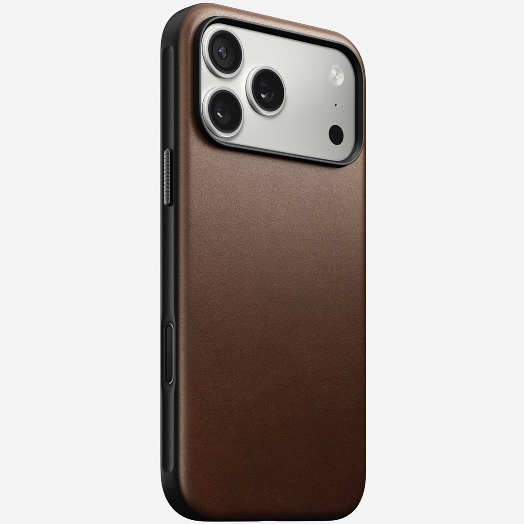 Nomad Modern Leather Case mobile phone case 17.5 cm (6.9") Cover Brown