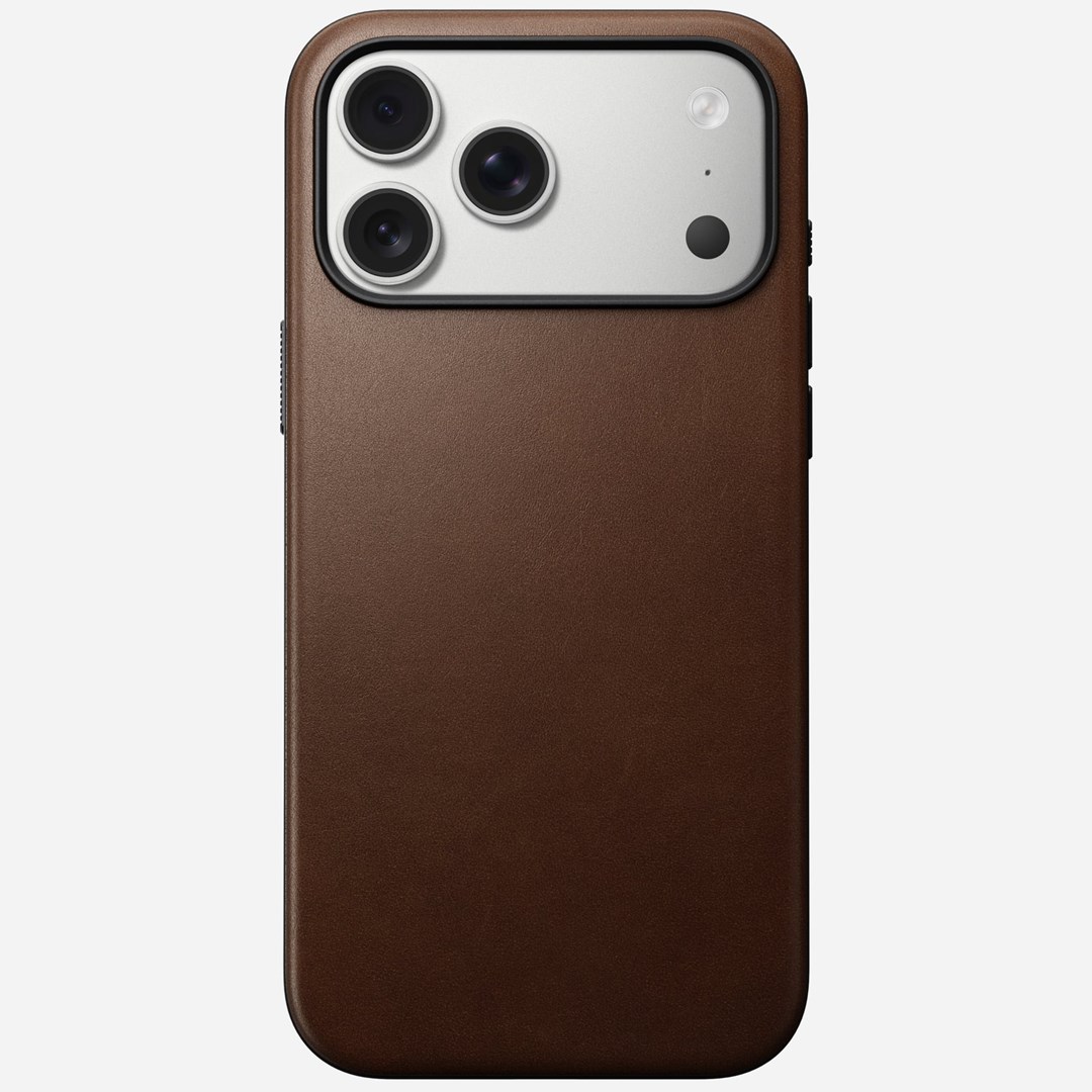 Nomad Modern Leather Case mobile phone case 17.5 cm (6.9") Cover Brown-6